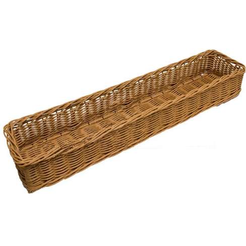 narrow storage basket